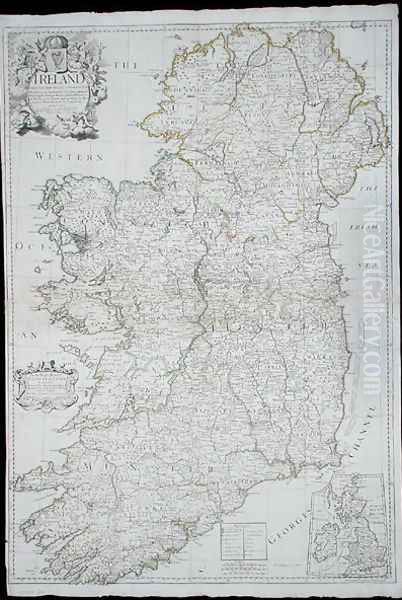 Map of Ireland, 1712 - view 1