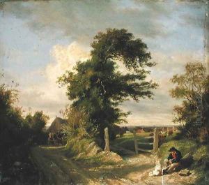 Gut Neverstaven, near Oldesloe, 1859 Gut Neverstaven, near Oldesloe, 1859