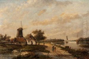 A Walk Along The Mill And Thewater