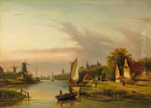 Hollandischeflusslandschaft