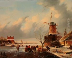 Villagerson A Frozen River