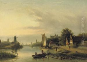 A Quiet Day On The River
