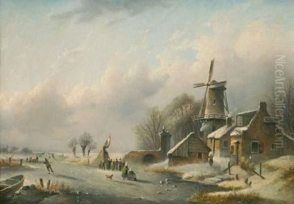 Hollandische Winterlandschaft. - view 1