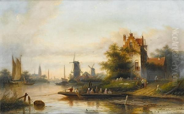 The Ferry For Haarlem - view 1