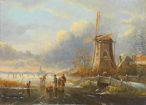 Eisvergnugen by Jan Jacob Coenraad Spohler