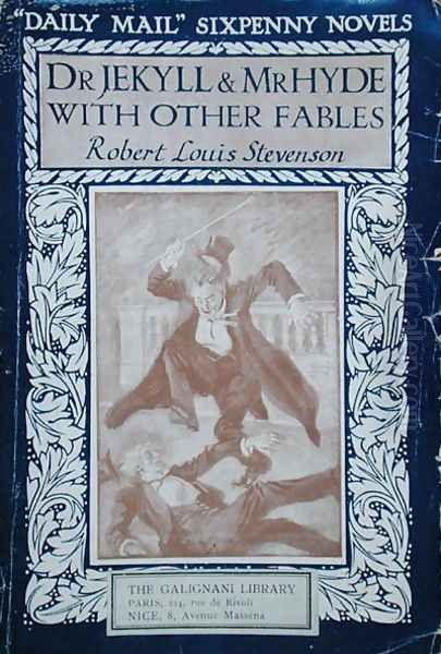 Front cover of The Strange Case of Dr. Jekyll and Mr. Hyde by Robert Louis Stevenson 1850-94 c.1910 - view 1