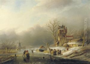 A Busy Day On The Ice
