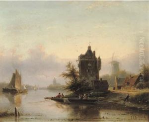 Taking The Ferry On A Summer's Day
