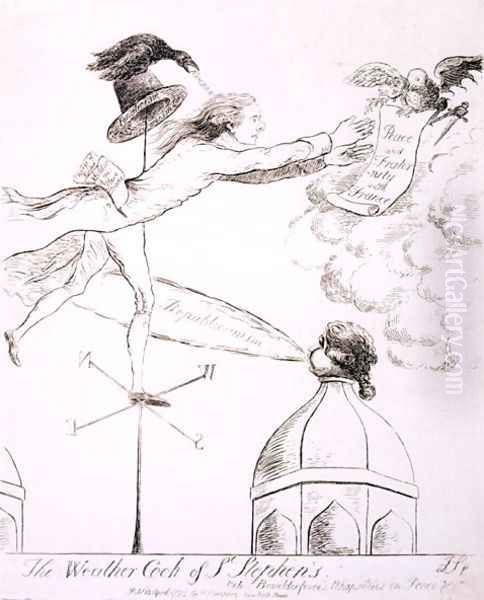 The Weather Cock of St. Stephens, 1795 - view 1