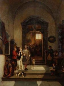 The Auction Viewing, 1850