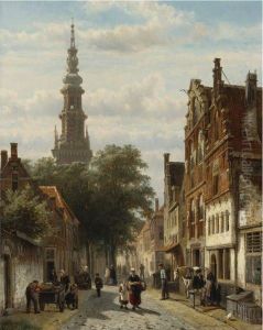 The Walenchurch, Haarlem, In Summer