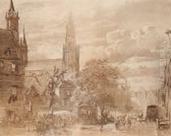 Gezicht In Gouda [gouda Townhall] - view 1