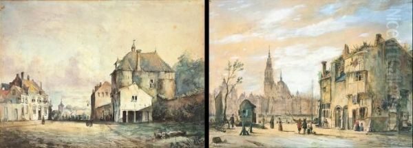 Antwerpen Gezien Vanop Het Vlaams Hoofd - Zicht Op Oude God (mortsel) - view 1