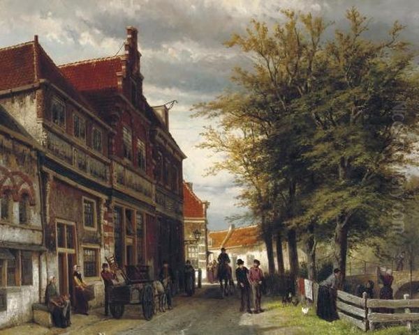 Huizen Van Bossu Te Hoorn: A Busy Day At The Slapershaven - view 1