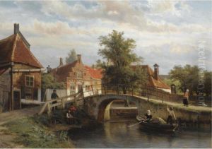 A View On The Staal-everspijp, Enkhuizen