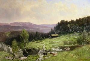 Telemark, South Norway by Ludvig Skramstad