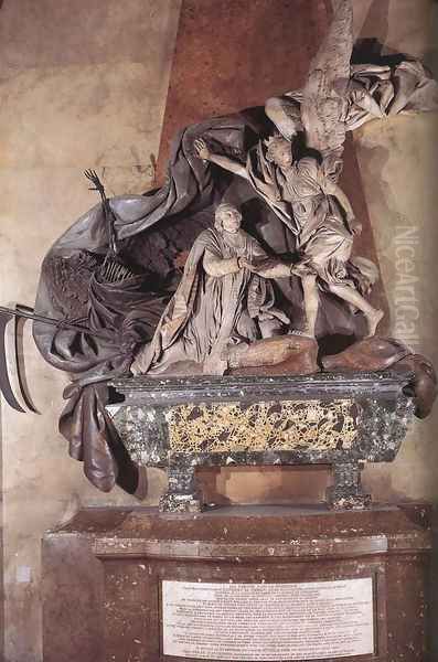 Funeral Monument to Languet de Gergy - view 1