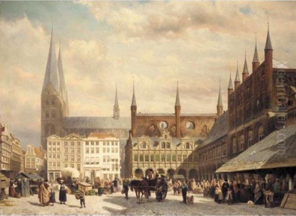 View Of Lubeck Market - view 1
