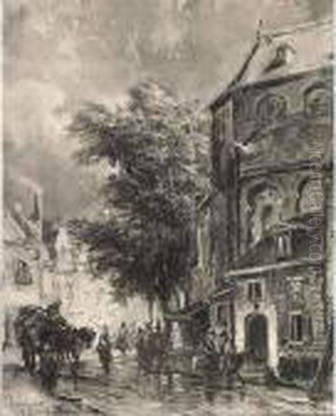 Behind The St. Peterschurch, Utrecht - view 1