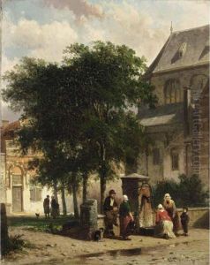 Figures Behind The Church, Woerden Figures Behind The Church, Woerden