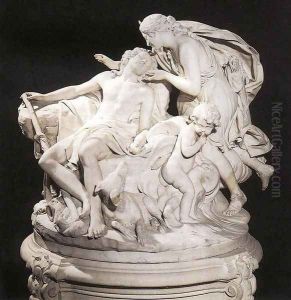 Diana and Endymion by Rene-Michel Slodtz