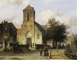 Figures In A Street, Elburg Figures In A Street, Elburg
