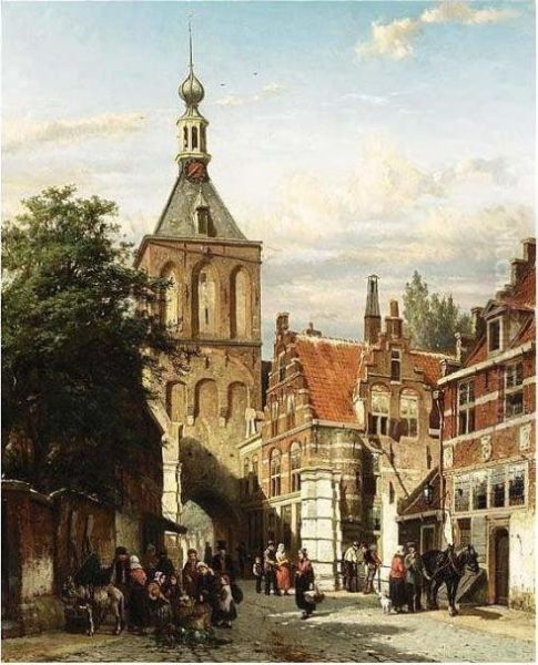 A View Of The Binnenpoort, Culemborg - view 1