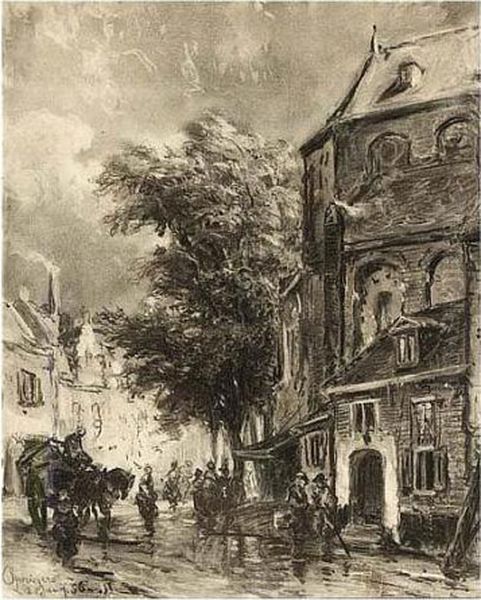 Behind The Saint Peterschurch, Utrecht - view 1