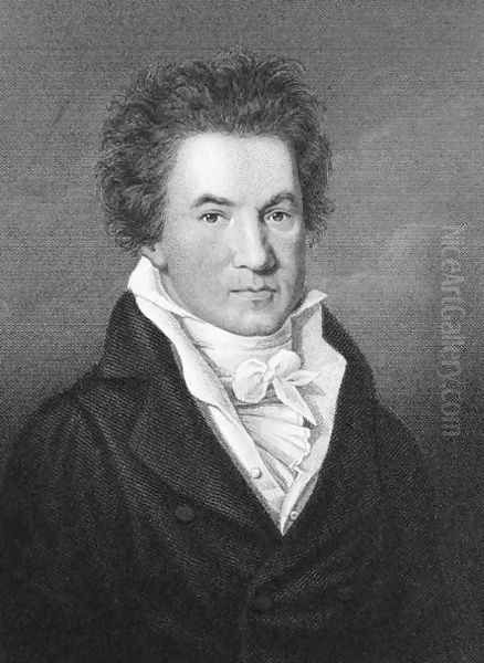 Portrait of Ludwig van Beethoven 1770-1827 - view 1