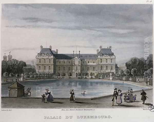The Luxembourg Palace, 1832 - view 1