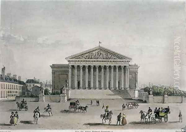 The Chamber of Deputies, Paris, 1832 - view 1