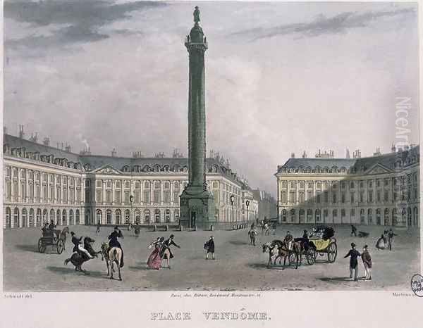 Place Vendome, 1832 - view 1