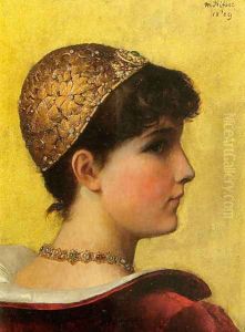 A Beauty in Historical Costume