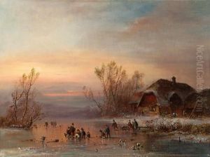 Abendliches Eisvergnugen