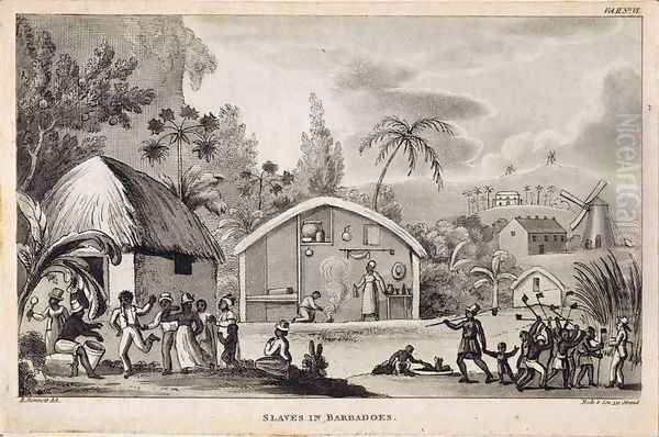 Slaves in Barbadoes, London, c.1800 - view 1