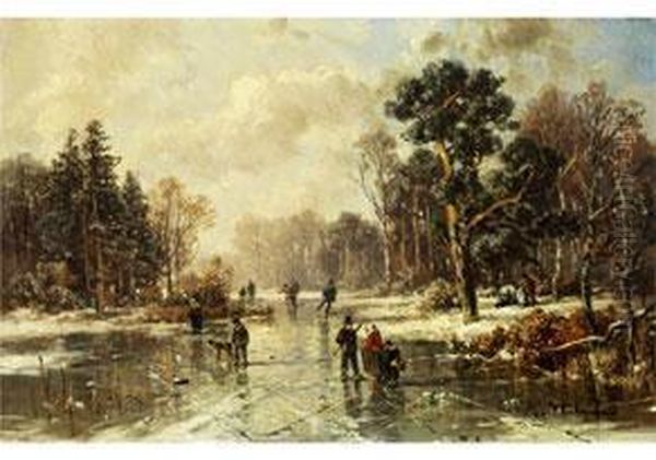 Winterliche Waldlandschaft - view 1
