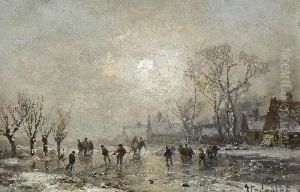 Eisvergnugen. by Adolf Stademann