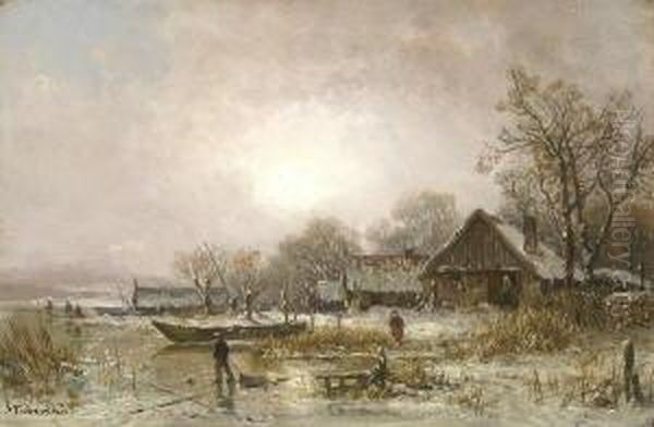 Winterliche
 Uferlandschaft - view 1