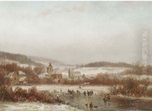 A Dutch Winter Skating View