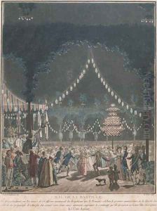 The Bastille Ball by Jacques Francois Joseph Swebach