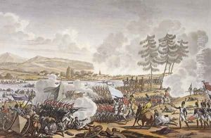The Battle of Friedland, 14 June 1807, engraved by Francois Pigeot b.1775