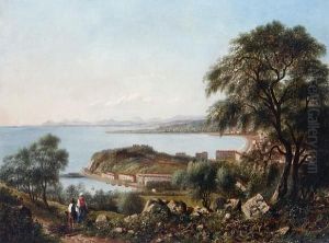 An Italian Coastal View by William Clarkson Stanfield