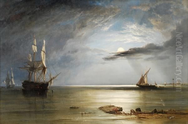 R.a. Moonlight Off The Coast - view 1