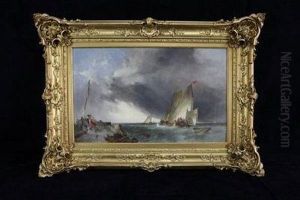 Seascape With Fishing Boats by William Clarkson Stanfield