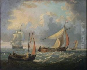 Dutch Shipping In The Scheldt
