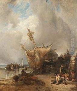 Clearing The Wreck Of A Transport