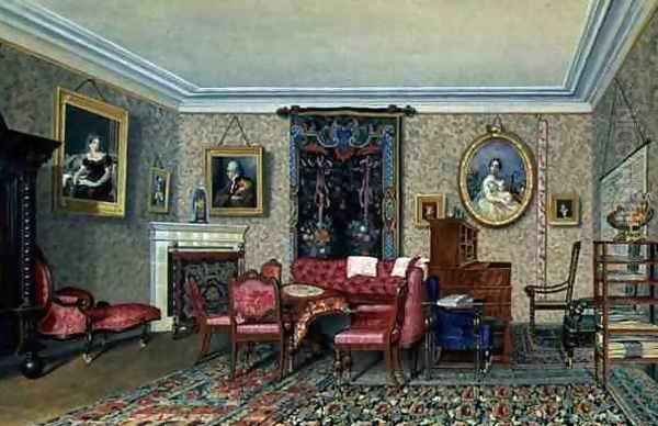Interior in Pavlino, 1840s - view 1