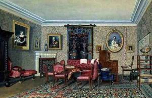 Interior in Pavlino, 1840s Interior in Pavlino, 1840s