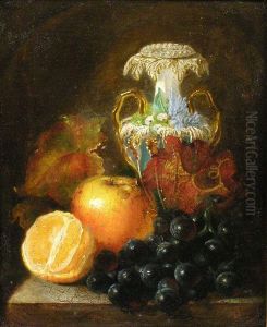 Still Life With Fruit And Grapes Still Life With Fruit And Grapes