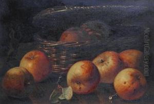 Still Life Of Ribston Pippin Apples - view 1